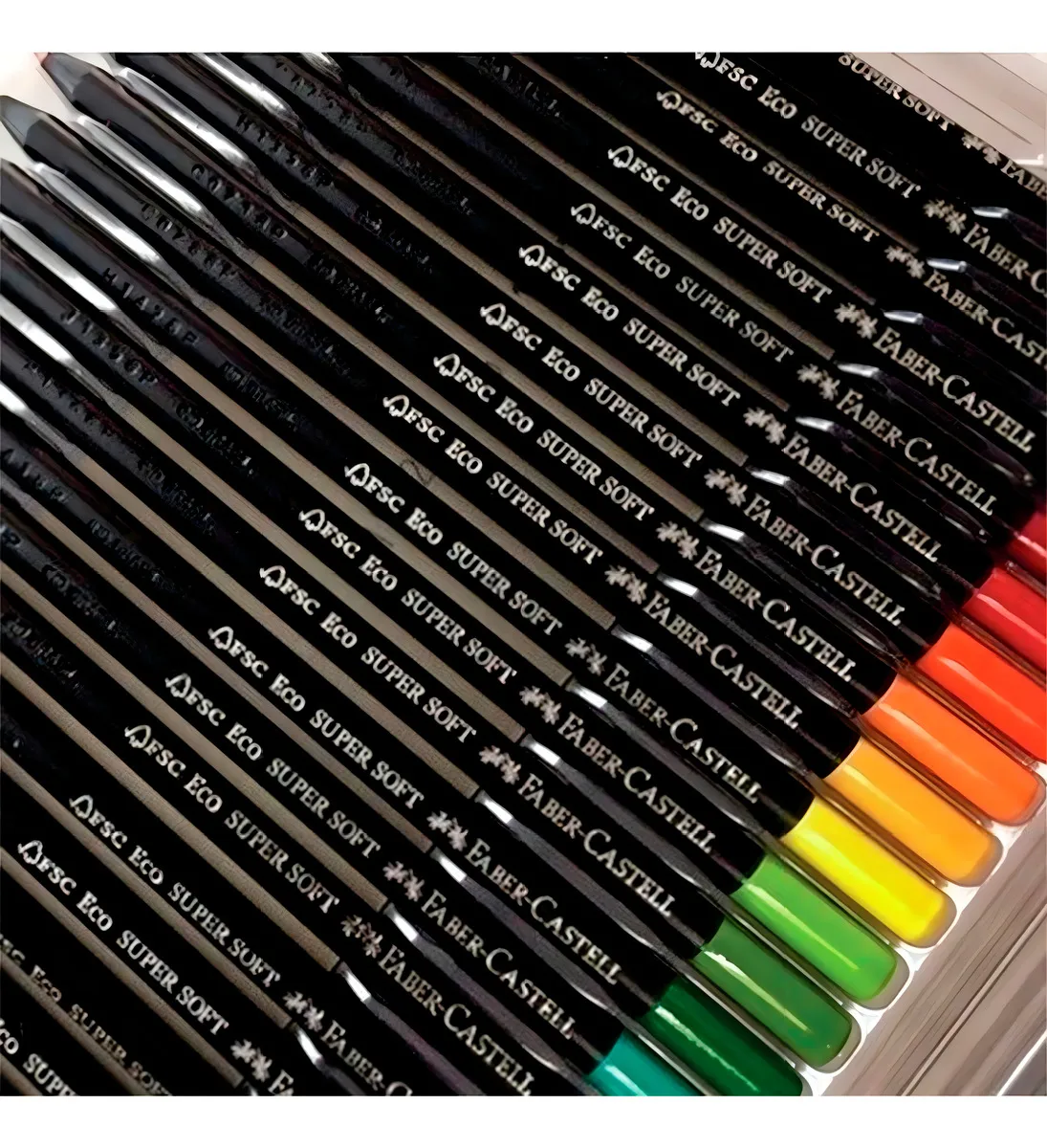 Lapices FABER CASTELL - SUPERSOFT x 50 Colores