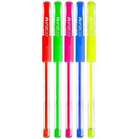 LAPICERAS EN GEL * FLÚO *  EZCO X 5