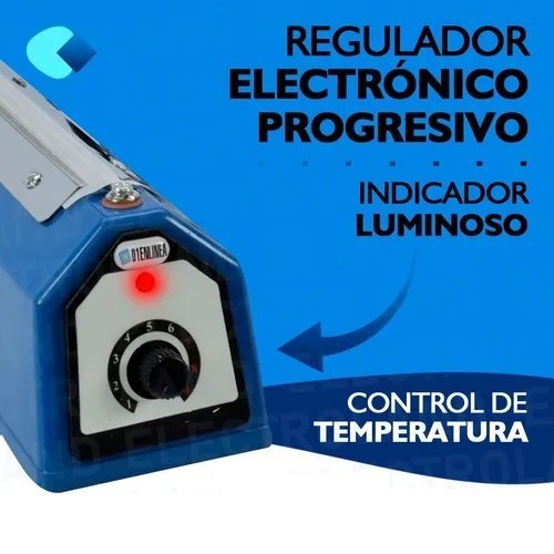Selladora de Bolsas Oryx 400 MM (40 Cm de sellado) Cortadora c/ Regulador