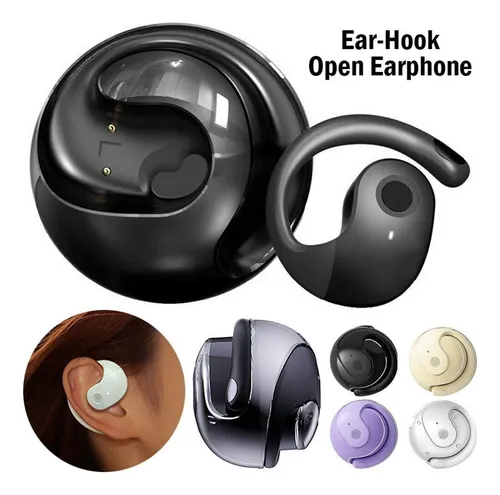 Auriculares Deportivos "Avant-garde Fashion Negro " Openwear Inalámbricos Bluetooth Premium