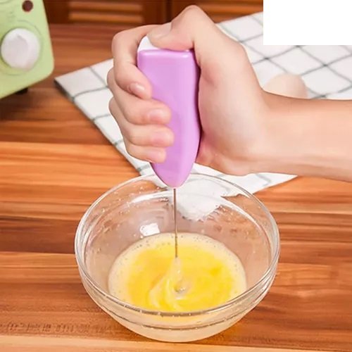 Batidor Café Leche Crema Espuma Huevos Cocina - A Pilas