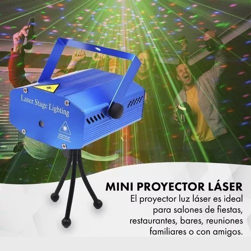 LASER LLUVIA MULTIPUNTO DE COLORES (RITMICO) - IDEAL FIESTAS -