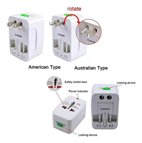 Adaptador XAEA Viajero Internacional Todo en uno