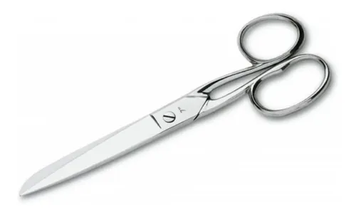 Tijera Ezco Acero Inoxidable - Krom - 17,5cm Oficina Costura Modista