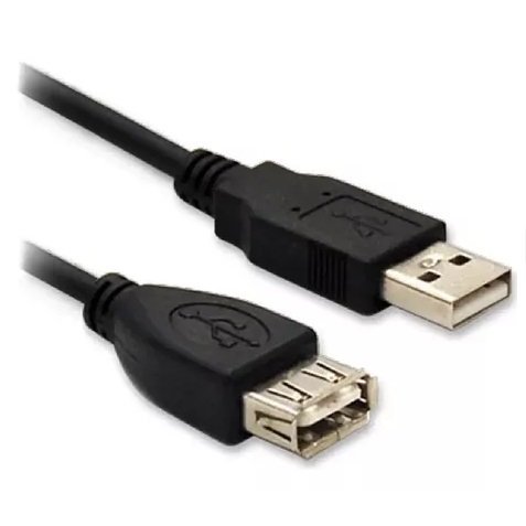 Cable Extensor USB Macho a USB Hembra 1.8 Metros (Prolongador USB)