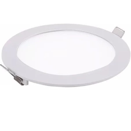 Panel de Luz Led * Redondo Para Embutir 18W Fría * 220v (Para Techo)