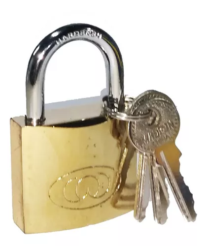 Candado "QQQ" 63 MM (3 llaves) Mediano