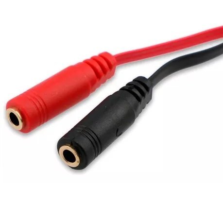 CABLE ADAPTADOR PARA AURICULARES (PC A JACK 3.5 UNIVERSAL) DE AUDIO