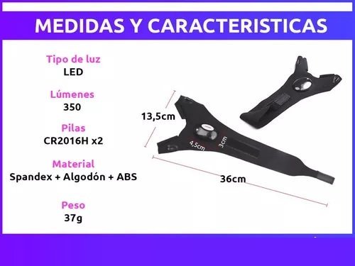 Guantes Luz Led Linterna x 2 Luz Blanca (De Trabajo - Pesca - Camping - Mecánica - Electricidad)