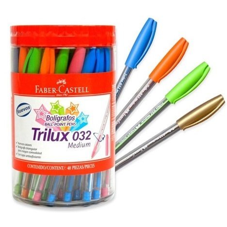 Lapicera Faber Castell de Colores x Unidad
