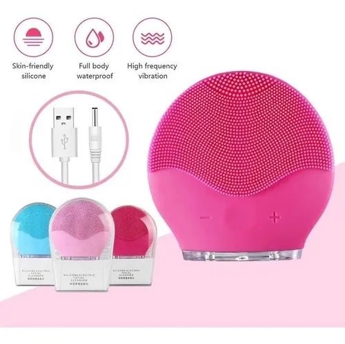 MINI LINA Masajeador , Limpieza y Vibración Facial RECARGABLE