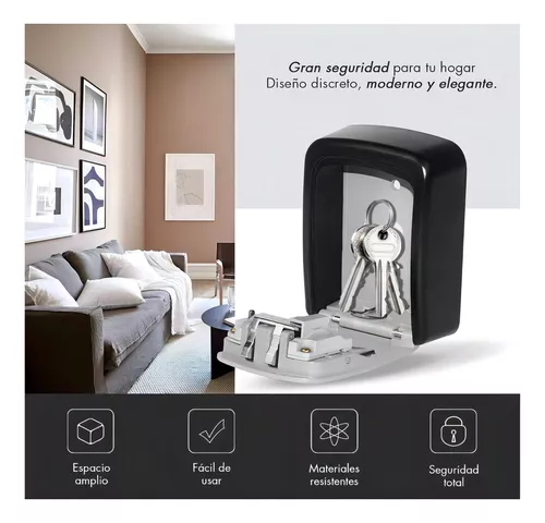 Caja de Seguridad * Guarda Llaves con Combinación * Mini - Dólares - Llaves - Tarjetas