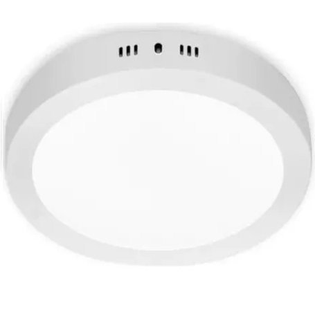 Panel de Luz Led * Redondo Para Aplique 18W Fría * 220v (Para Techo)