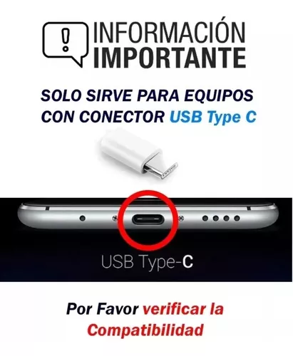 Cable USB Tipo " C " REFORZADO * XAEA THOR * - Carga Ultra Rapida - 1 mts 4.4A