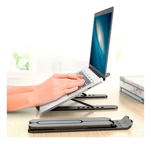 Soporte c/ Barras de - Aluminio - para Notebook / Netbook / Tablet * P1 * Plegable Universal