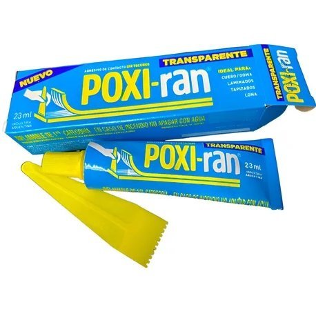 ADHESIVO " POXIRAN TRANSPARENTE" x 23 GR