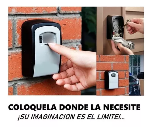 Caja de Seguridad * Guarda Llaves con Combinación * Mini - Dólares - Llaves - Tarjetas