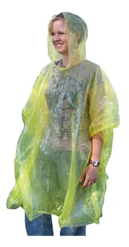 PILOTO DE LLUVIA TIPO CAPA - DESCARTABLE - COLORES