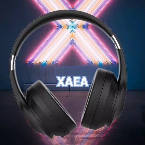 Auriculares Inalámbricos * XAEA PRO Negro * Mod 81 Bluetooth (Premium) Batería XL -CALIDAD-