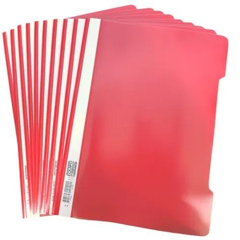 Carpeta Cristal Base Opaca Tamaño A4 Rojo
