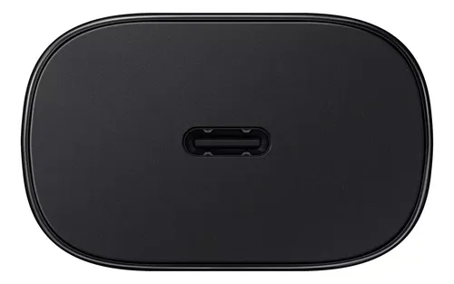 CABEZAL ** SAMSUNG ** 25W (SIN CABLE) CARGADOR - Carga RAPIDA - ENCHUFE Original - Entrada Tipo C