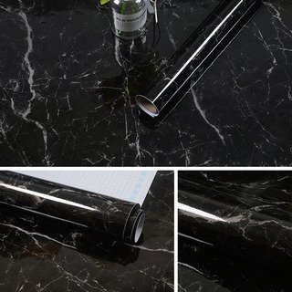 Contact SIMIL MARMOL NEGRO de 45 cm de Ancho (PRECIO x METRO)