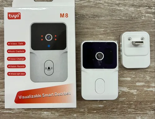 Timbre Inalámbrico Smart Con Cámara Visor M8