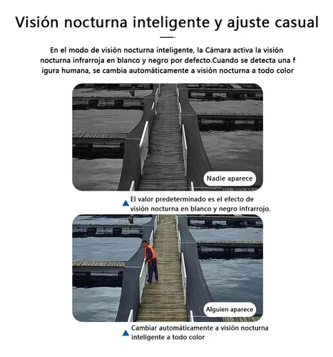 Camara de Seguridad * DOBLE SMART CAMERA OR 204 * 2 Antenas Inalambrica 360° 8 Mega Pixeles (INTERIOR - EXTERIOR) FIJA + DOMO MOVIL (SEGUIMIENTO INTELIGENTE)