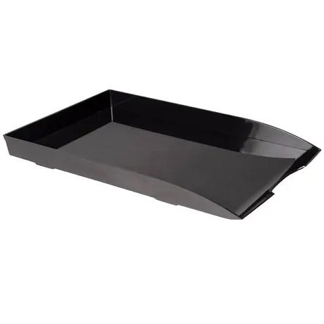 Bandejas Apilables Liggo // Negro // Oficio X UNIDAD