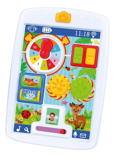 Mi Tableta Didactica Con Sonido Y Actividades - Ok Baby -