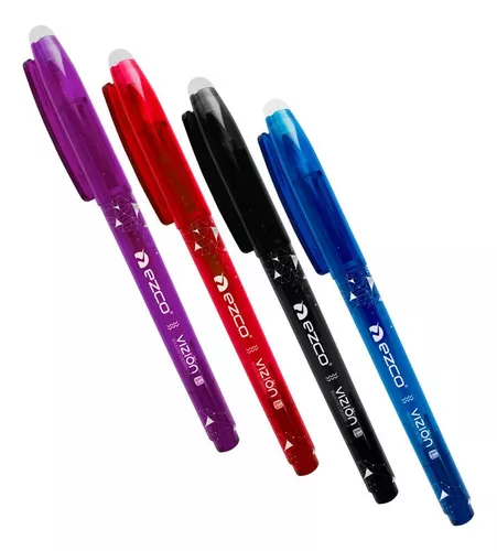 LAPICERA BORRABLE VIZION EZCO TINTA AZUL (c/ Repuesto Estandar)