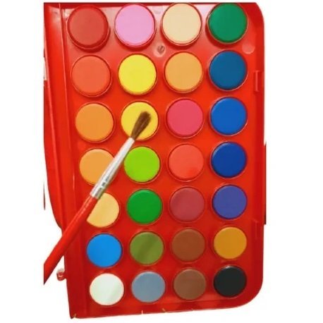 Acuarelas Trabi x 28 + 1 Pinncel (Estuche Rigido)