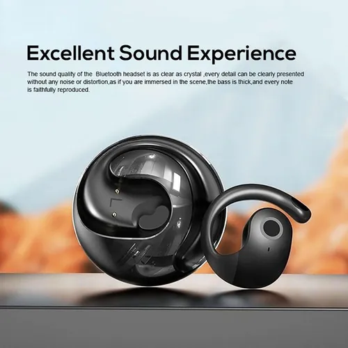 Auriculares Deportivos "Avant-garde Fashion Negro " Openwear Inalámbricos Bluetooth Premium