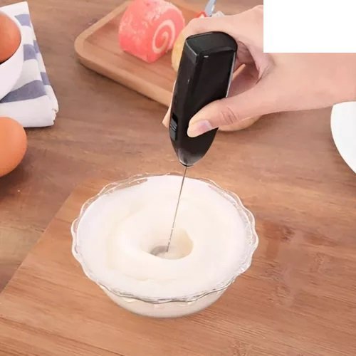 Batidor Café Leche Crema Espuma Huevos Cocina - A Pilas