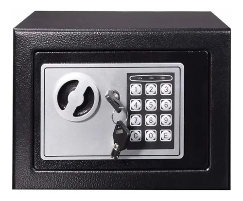 Caja Fuerte de Seguridad * Teclado Código Numérico Digital * + 2 Llaves - Dólares - Tarjetas - Dinero
