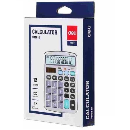 Calculadora METAL DELI "CORE" 19810 TAMAÑO MEDIANO (super reforzada)