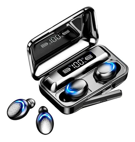 Auriculares TWS "F9 - 5 " Inalambricos Bluetooth (Negro)
