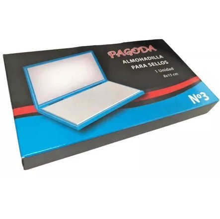 Almohadilla de METAL PAGODA para Sellos N° 3 (Grande)