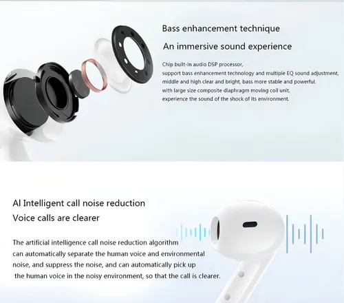 Auriculares XIAOMI * AIR3 SE BLANCOS * Inalambricos Bluetooth (PREMIUM)