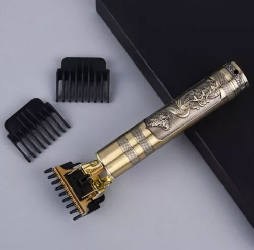 MAQUINA CORTA PELO * T9 VINTAGE * PROFESIONAL TIME PATILLERA (Recargable)