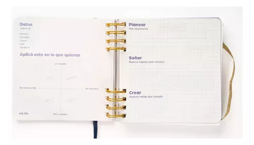 Agendas PPR " EXTRA BOLD PERPETUA" -Diaria- 16x16 TAMAÑO MEDIANO PREMIUM (SIN FECHA)