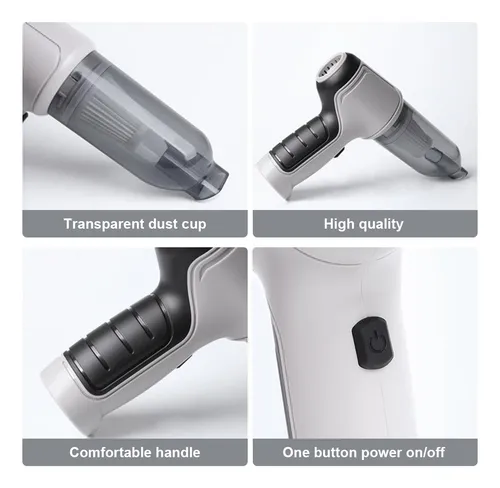 Aspiradoras Portátiles * JB-107 * 3 en 1 (Aspirador + Soplador + Inflador) Recargable // Super Potente //