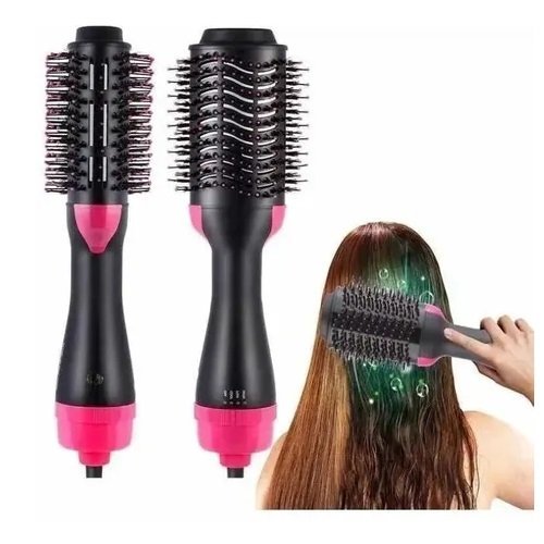 Cepillo "NITSUK 1000w " Secador Voluminizador De Cabello Brushing Electrico 3 EN 1 (SECA, ALISA Y DA VOLUMEN)