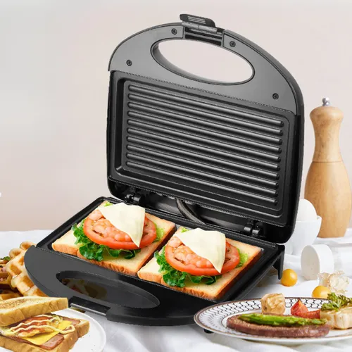 SANDWICHERA TOSTADORA GRILL ANTIADHERENTE 750W STAR VISION / ORYX