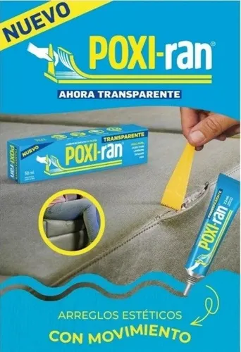 ADHESIVO " POXIRAN TRANSPARENTE" x 23 GR