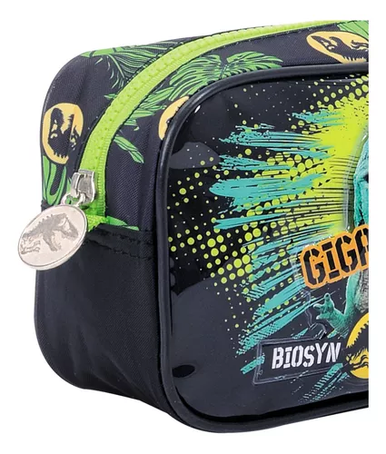 CARTUCHERAS *JURASSIC WORLD* WABRO (DINOSAURIOS) GRANDE 1 CIERRE