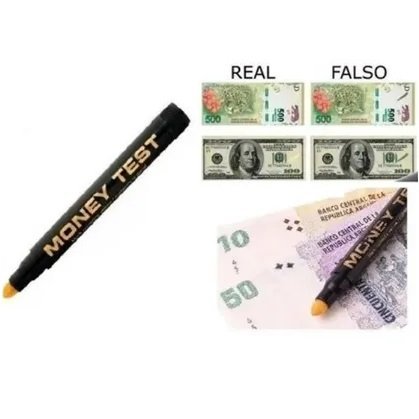 Marcador de Billetes Falsos " Trabi " (detecta papel moneda)