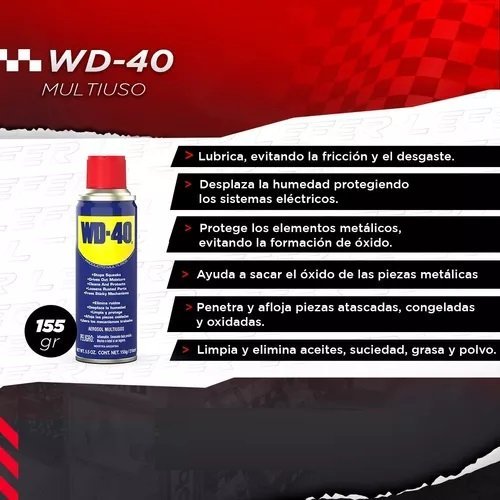 Lubricante Multiuso * WD-40 * Aerosol 155G