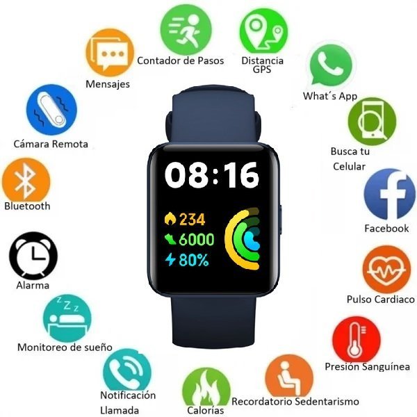 Reloj "D20S " Smart Watch // COLORES //