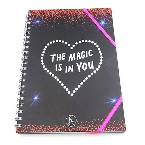 CUADERNOS UNIVERSITARIO C/ ESPIRAL 28 X 20 CUADRICULADO ” MAGIC ” A4 RY DESIGN